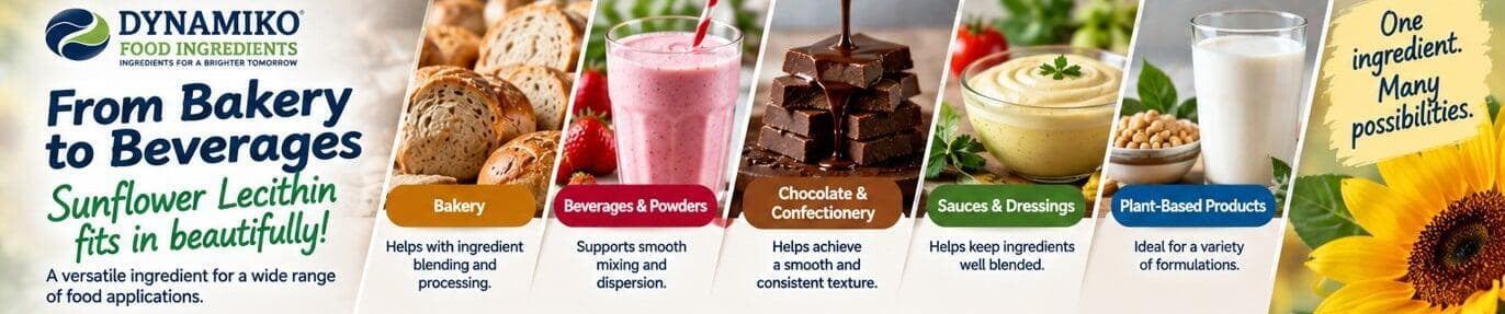 SUNFLOWER LECITHIN - A VERSATILE FOOD INGREDIENT (2/3)